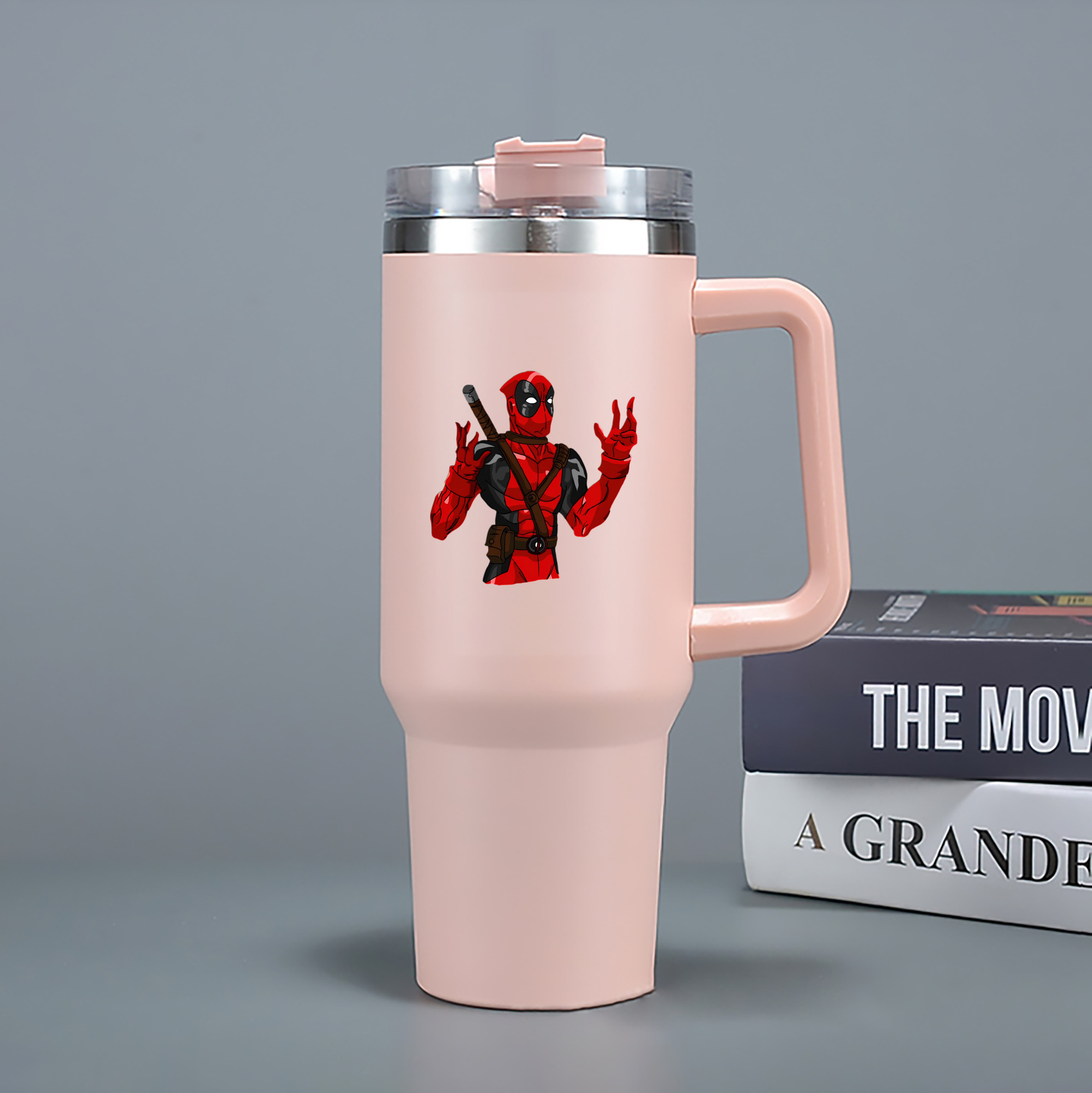 （画像用） Deadpool デッドプール 1200mL車用タンブラー（カラープリント）